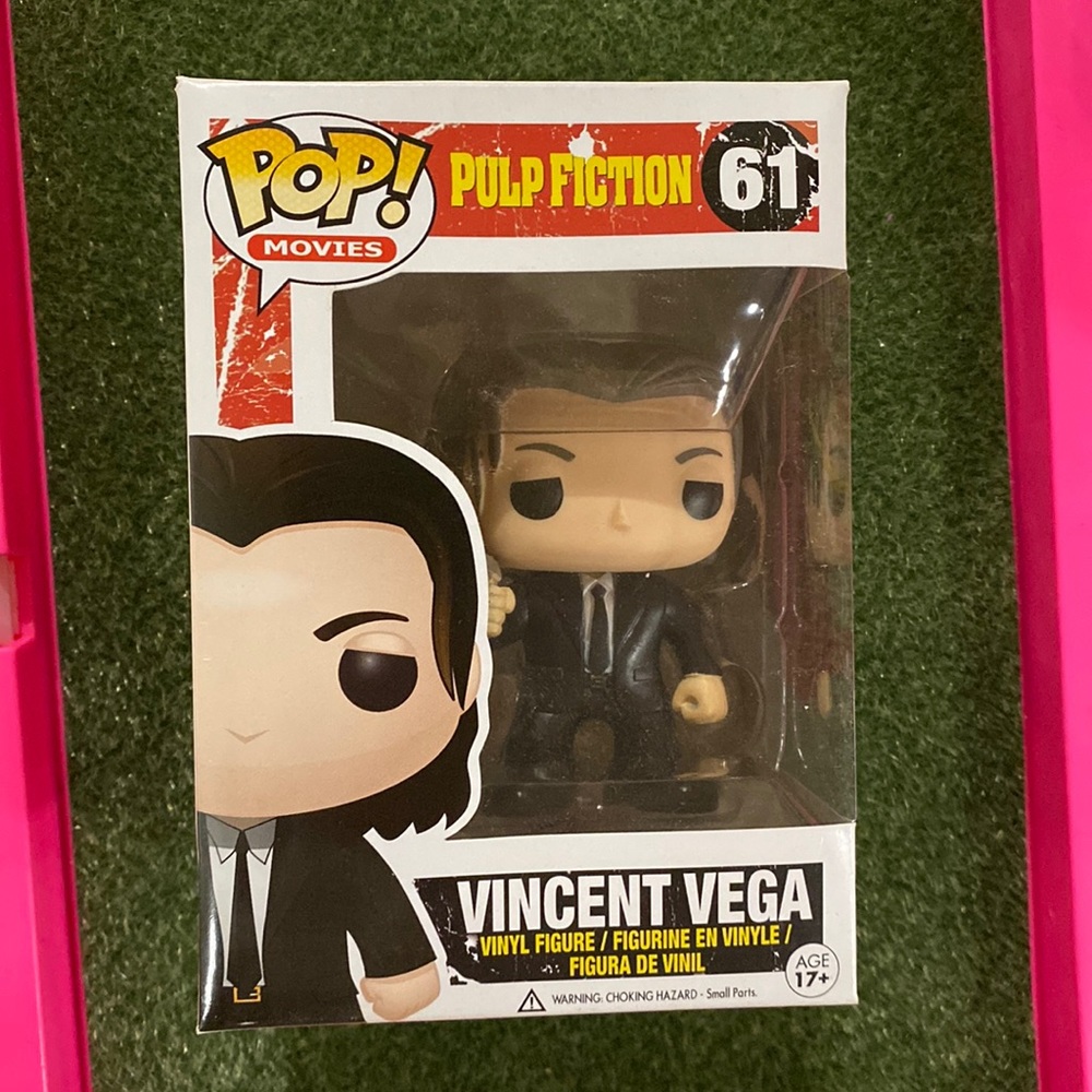 Funko pop Vincent Vega #61 from pulp fiction